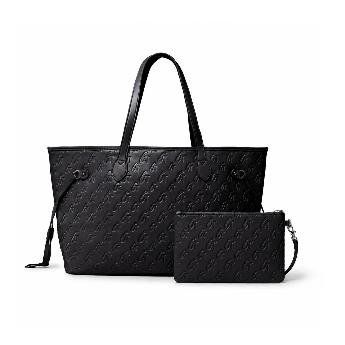 MONOGRAM GLAM TOTE WITH WRISTLET
